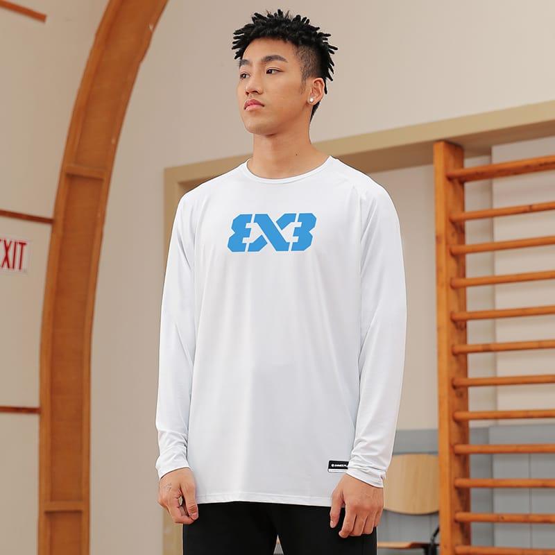 Ehot-3X3-League-White-Blue-Longsleeve