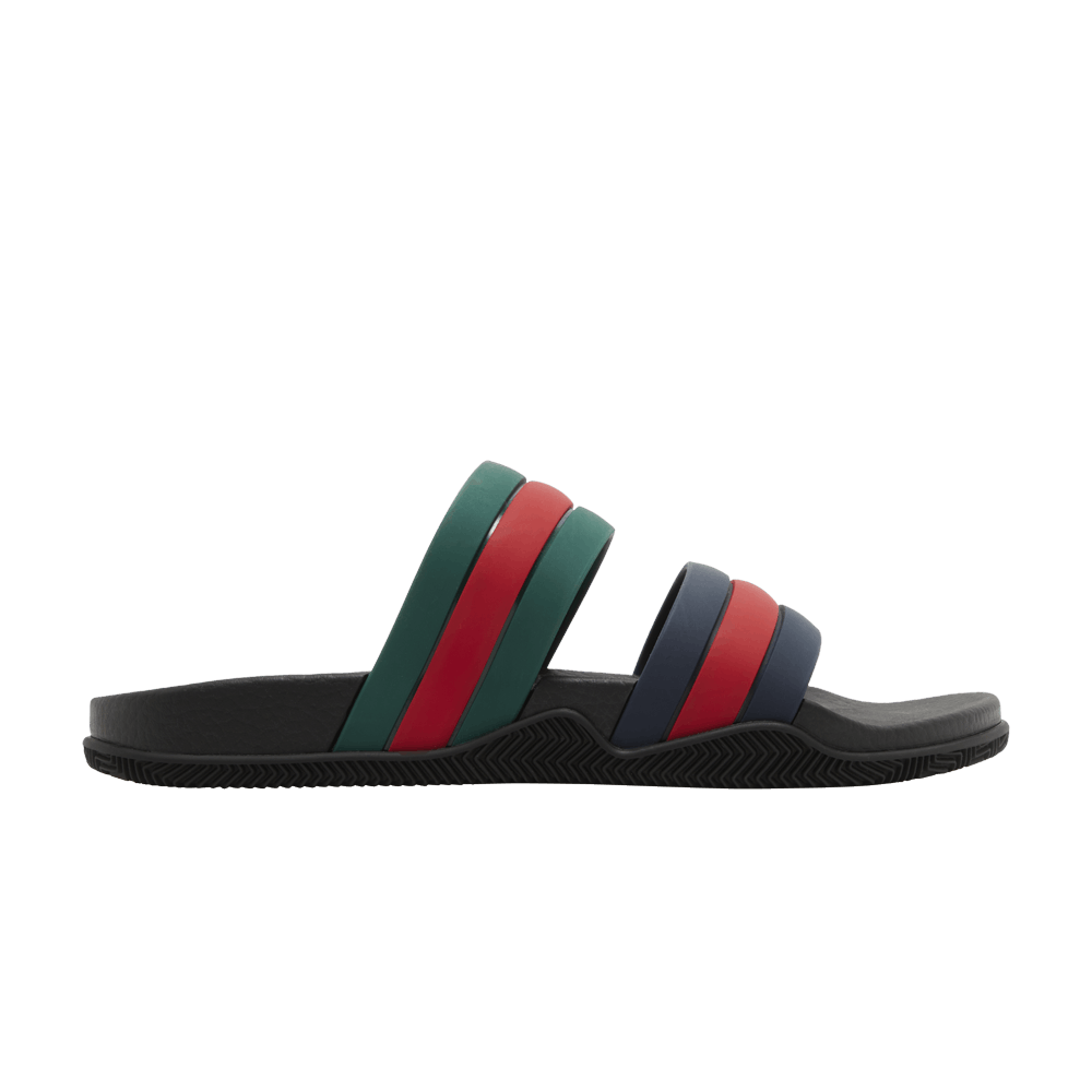 Кроссовки Gucci Agrado GRG Rubber Slide 'Black'