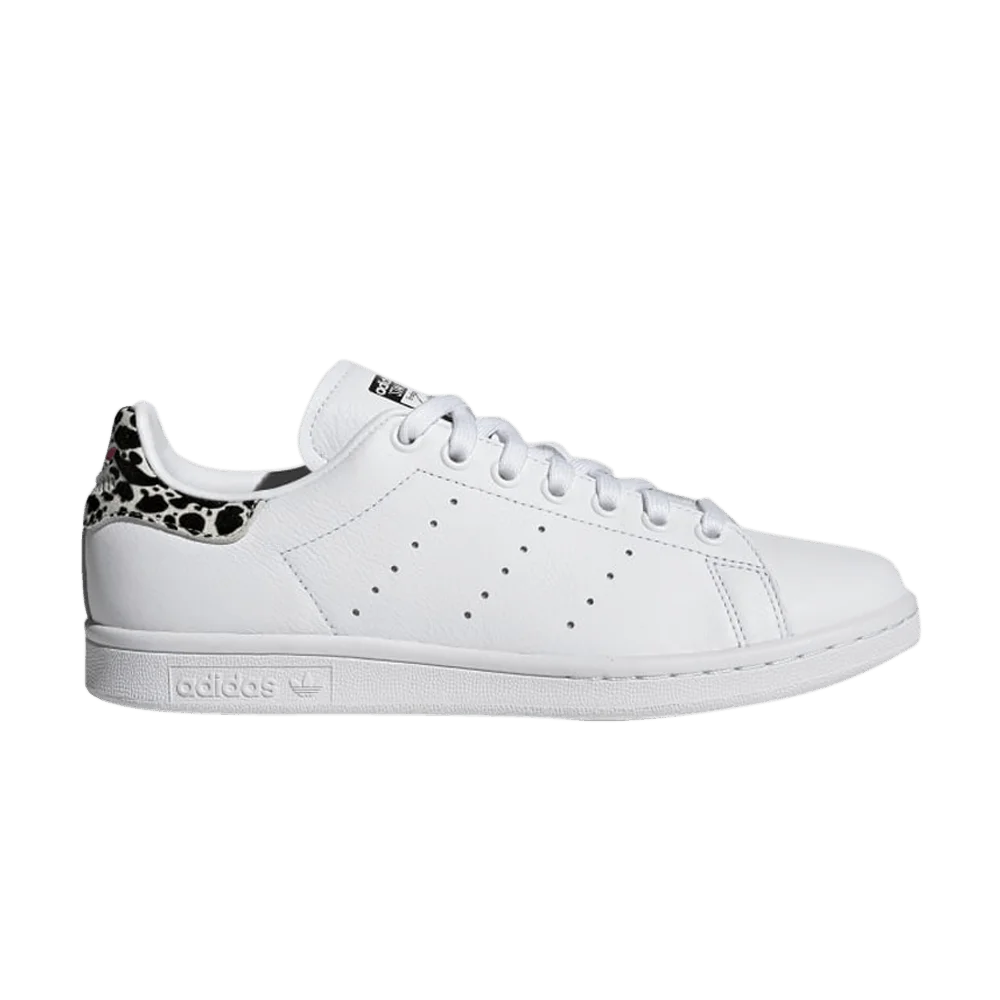 Krossovki-Adidas-Wmns-Stan-Smith-White-Animal-Print