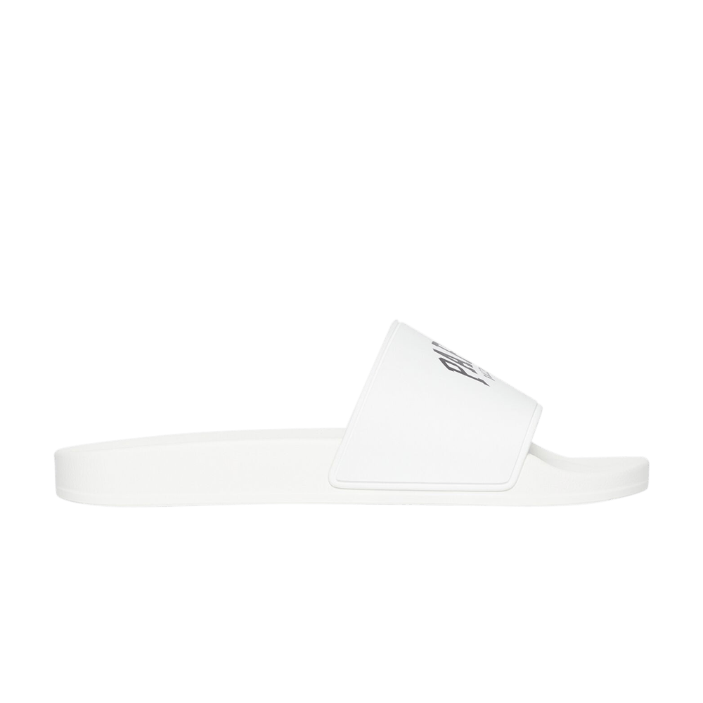 Кроссовки Balenciaga Pool Slides 'Cities Paris - White'