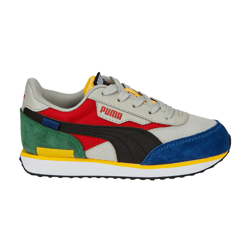 Кроссовки Puma Future Rider Splash Little Kid 'Burnt Red Grey Violet'
