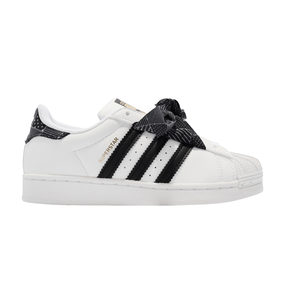 Кроссовки Adidas Superstar Little Kid 'Polka-Dot Scarf'