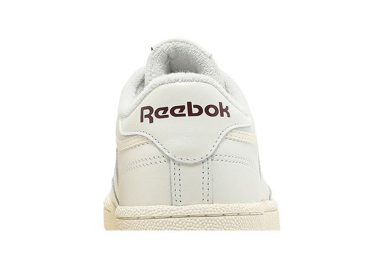 Кроссовки Reebok Club C 85 'Classic White Collegiate Burgundy'