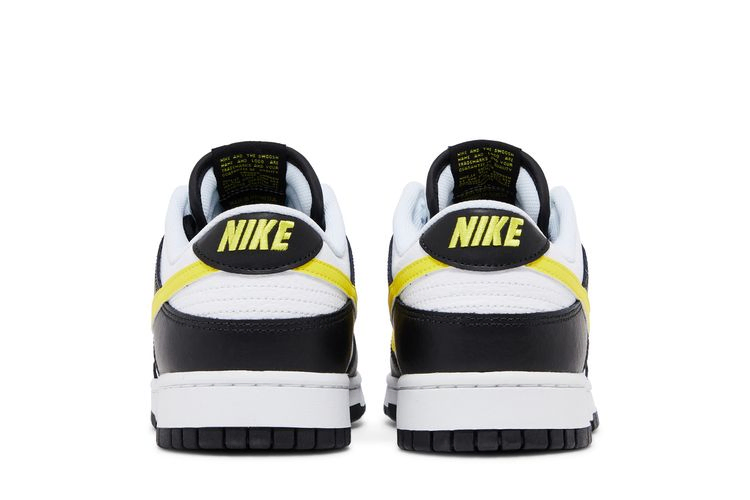 Кроссовки Nike Dunk Low 'Black Opti Yellow'
