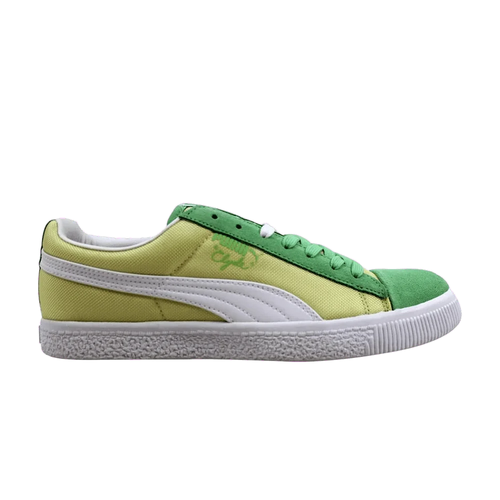 Кроссовки Undefeated x Puma Clyde Ballistic CB 'Green Ash'