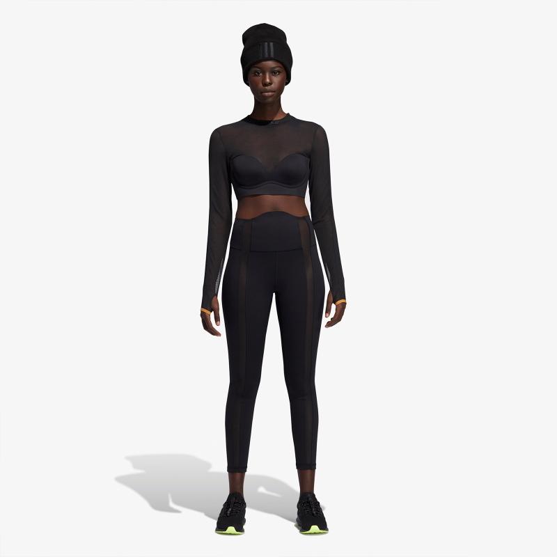 Тайтсы adidas Ivy Park Mesh Panel Tights Black