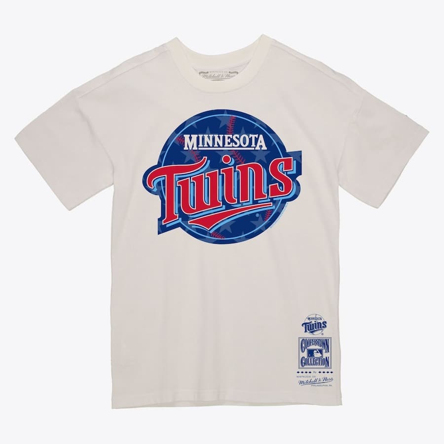 Футболка Mitchell & Ness Cream Minnesota Twins Freedom T-Shirt
