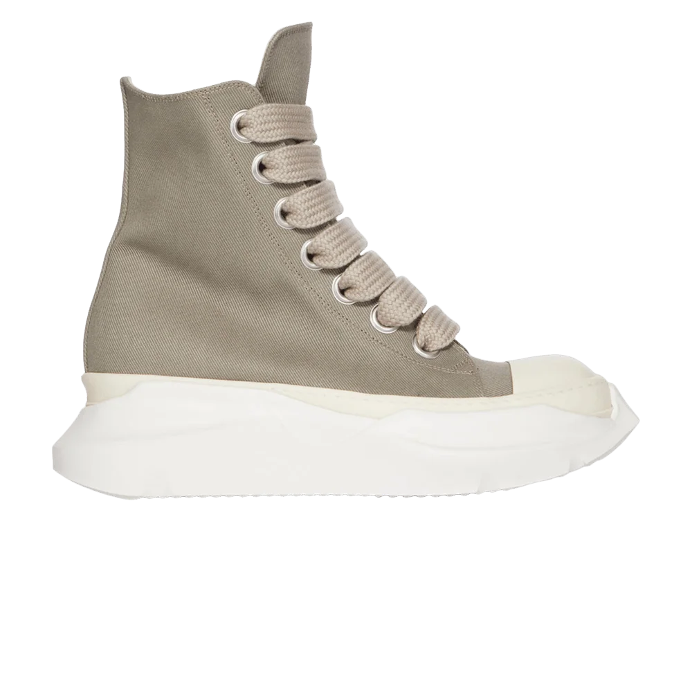 Кроссовки Rick Owens DRKSHDW Jumbo lace High Abstract 'Mineral Milk'