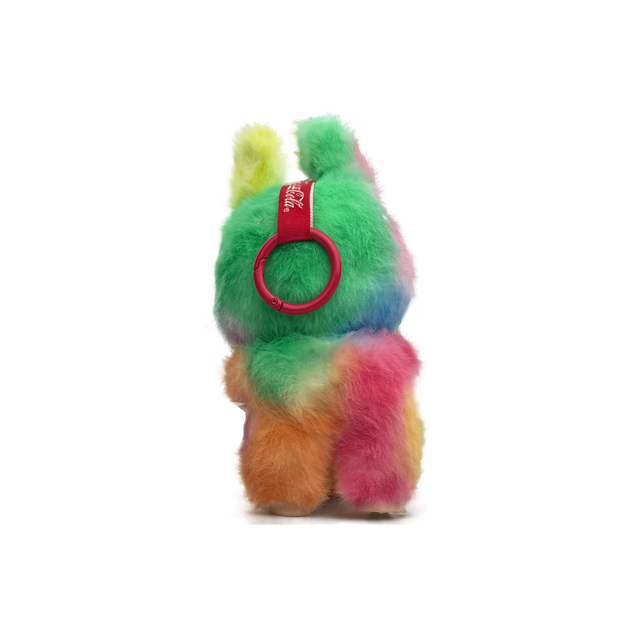 Виниловая фигурка-брелок POP MART Coca-Cola Series Labubu 2.0 Surprise – Rainbow Baby