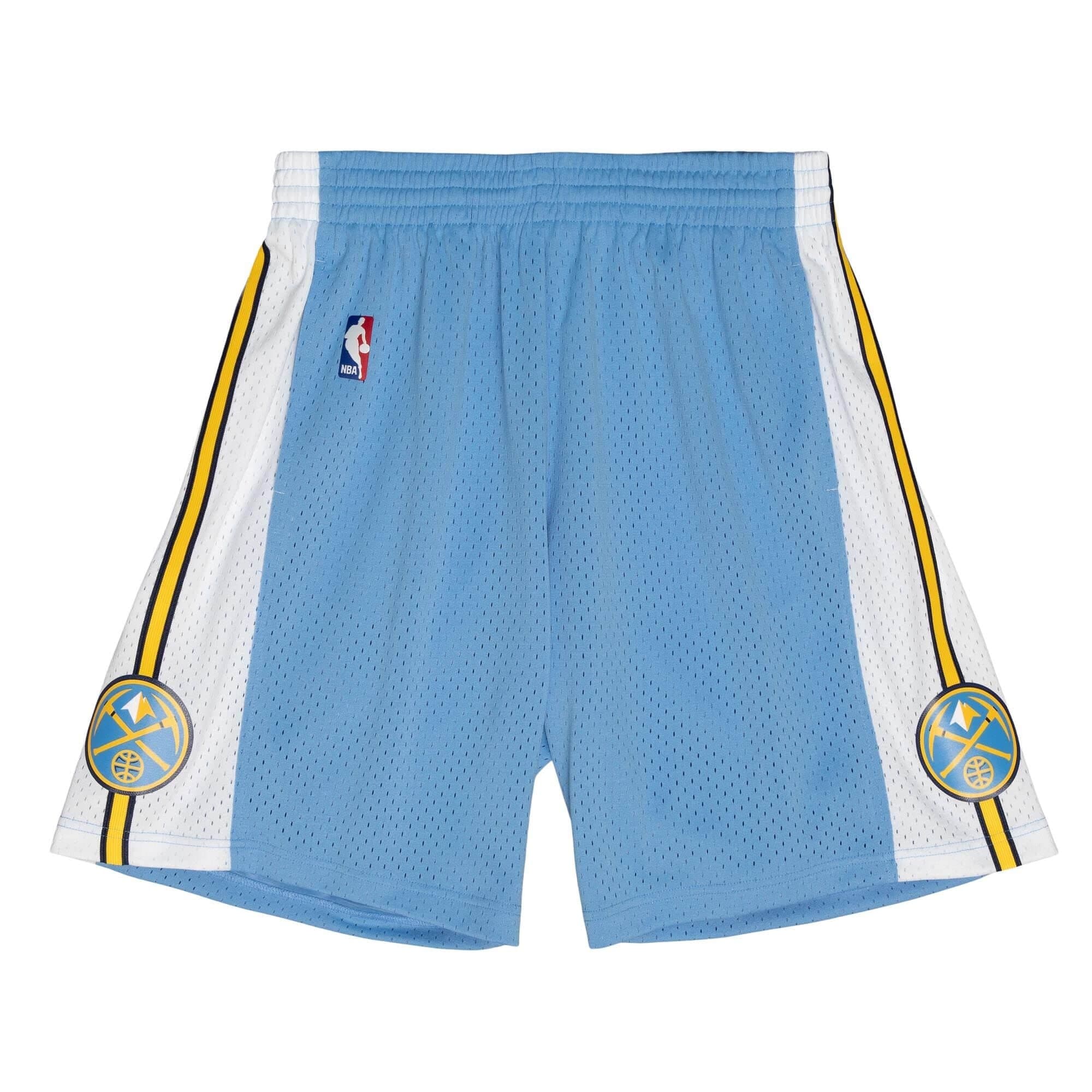 Спортивные шорты Mitchell & Ness Denver Nuggets 2016-17 Hardwood Classics Throwback Swingman NBA Shorts