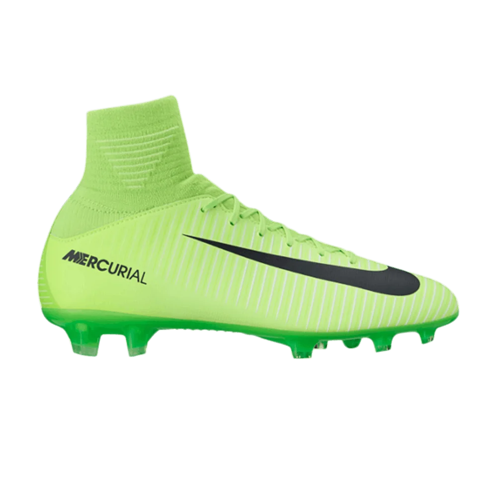 Krossovki-Nike-Mercurial-SuperFly-5-FG-GS-Flash-Lime