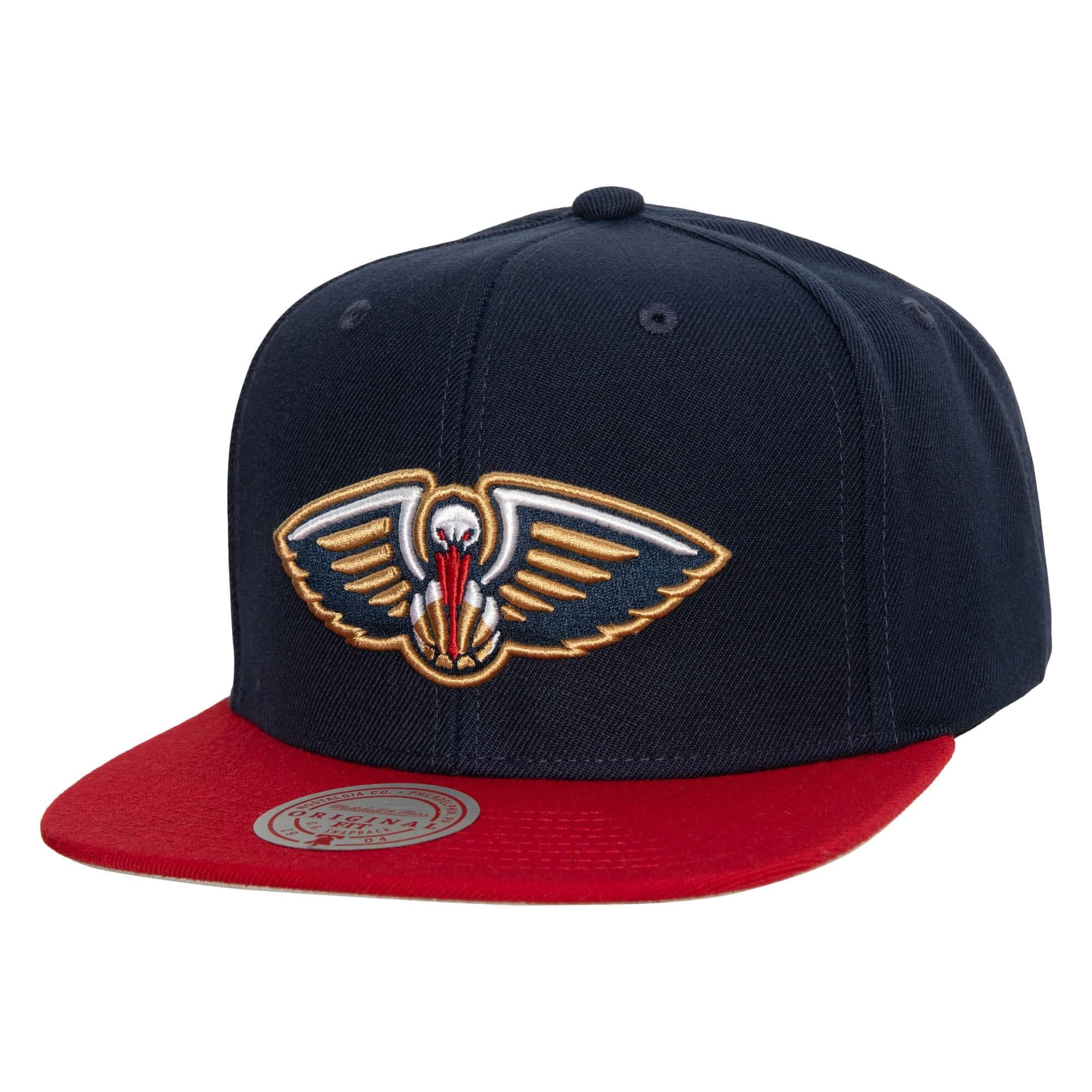 Бейсболка Mitchell & Ness Team 2 Tone 2.0 Snapback New Orleans Pelicans