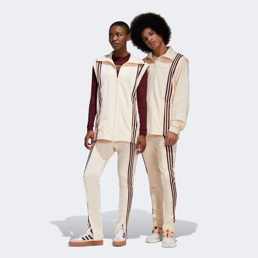 Куртка adidas Ivy Park Snap Track Jacket Ecru Tint/Maroon