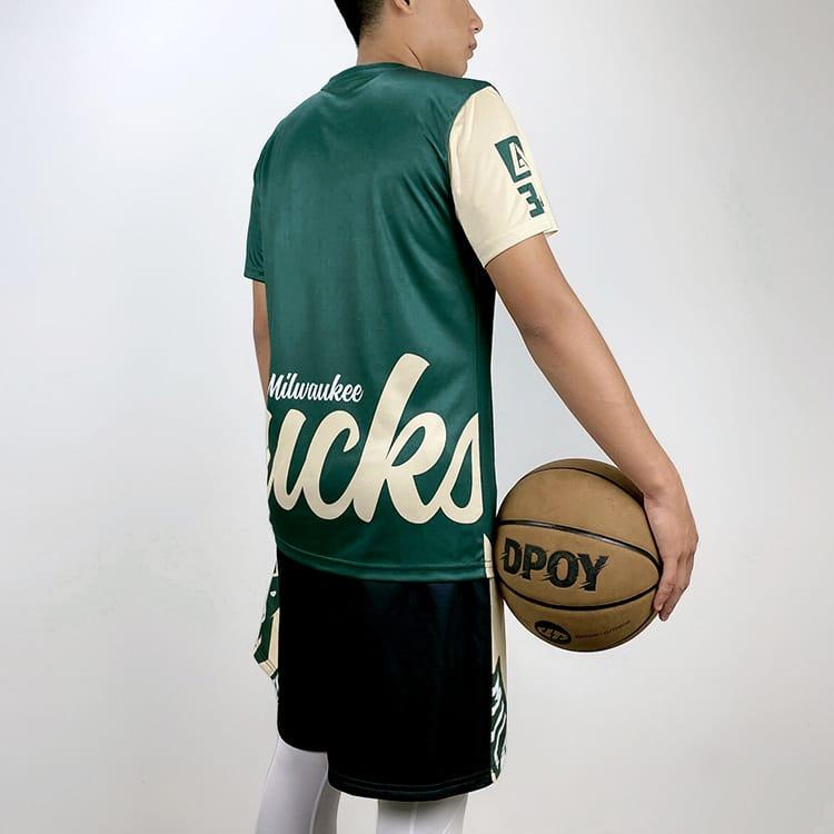 Футболка DPOY Milwaukee Bucks 34 Fast Dry T-shirt