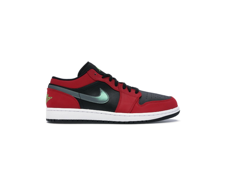 Кроссовки Air Jordan 1 Low 'Gym Red Green Pulse'