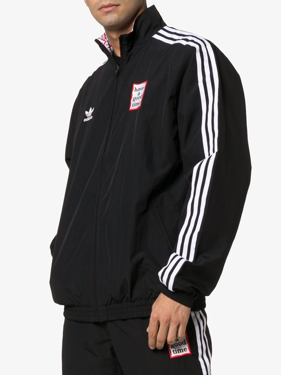 Олимпийка adidas Have A Good Time Reversible Track Jacket Black