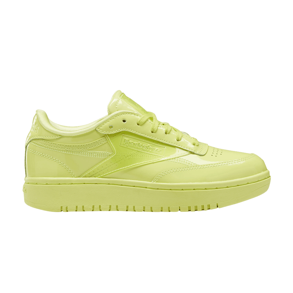Кроссовки Reebok Cardi B x Wmns Coated Club C Double 'High Vis Green'