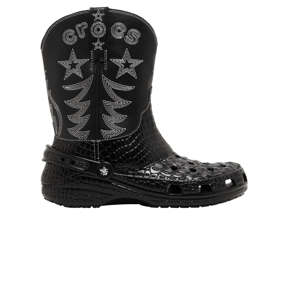 Кроссовки Crocs Classic Cowboy Boot 'Black'