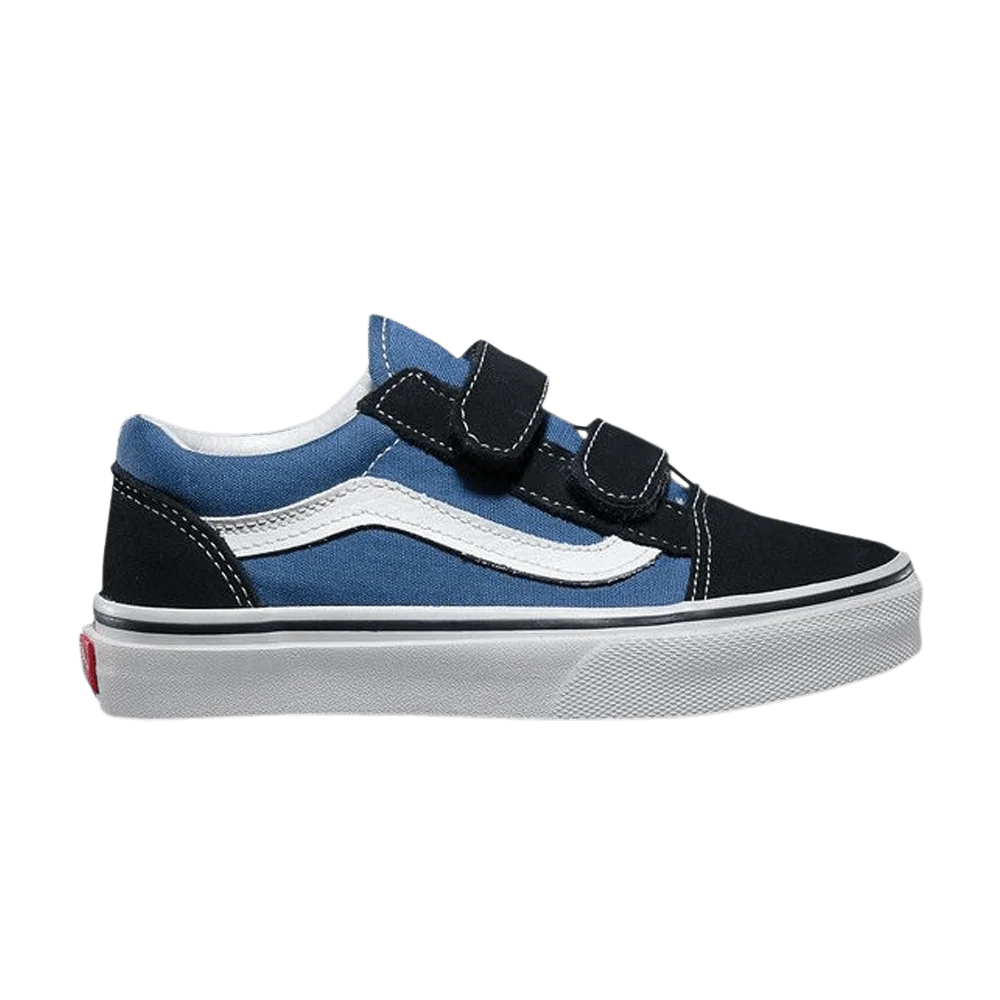 Krossovki-Vans-Old-Skool-V-Kids-Navy