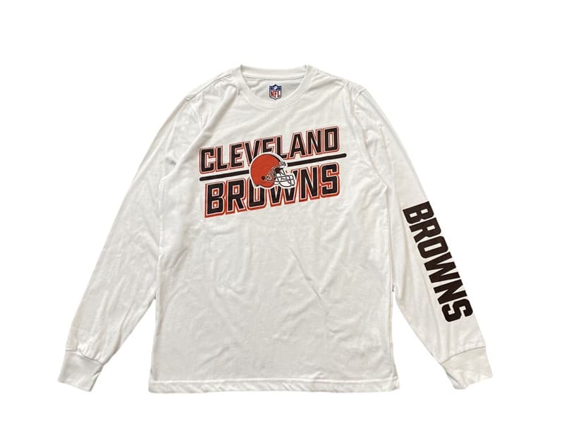 Лонгслив B20THER NFL Cleveland Browns White Longsleeve