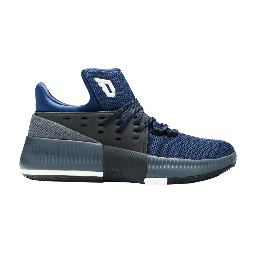 Кроссовки adidas D Lillard 3 J 'Utility Black Mystery Blue'