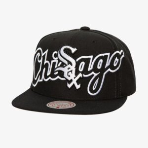 Mitchell-Ness-Black-Chicago-White-Sox-Day-4-Snapback-Hat-300x300