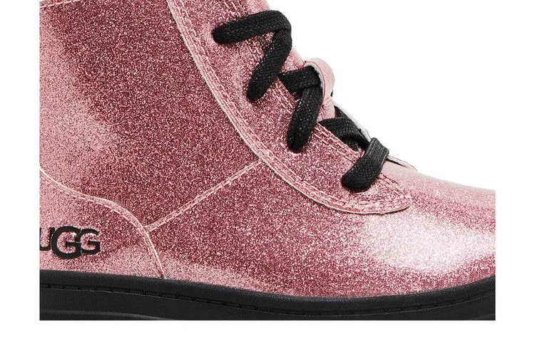 Кроссовки UGG Ashton Lace Up Boot Toddler 'Glitter Pink'