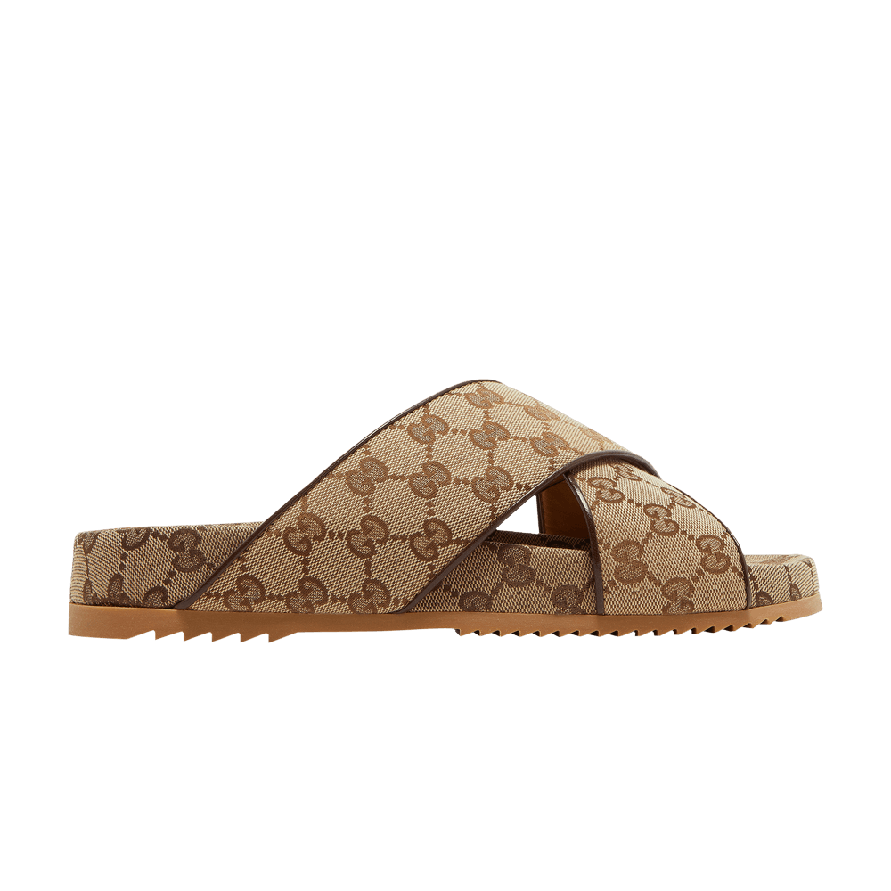 Сандалии Gucci GG Slide Sandal 'Beige'