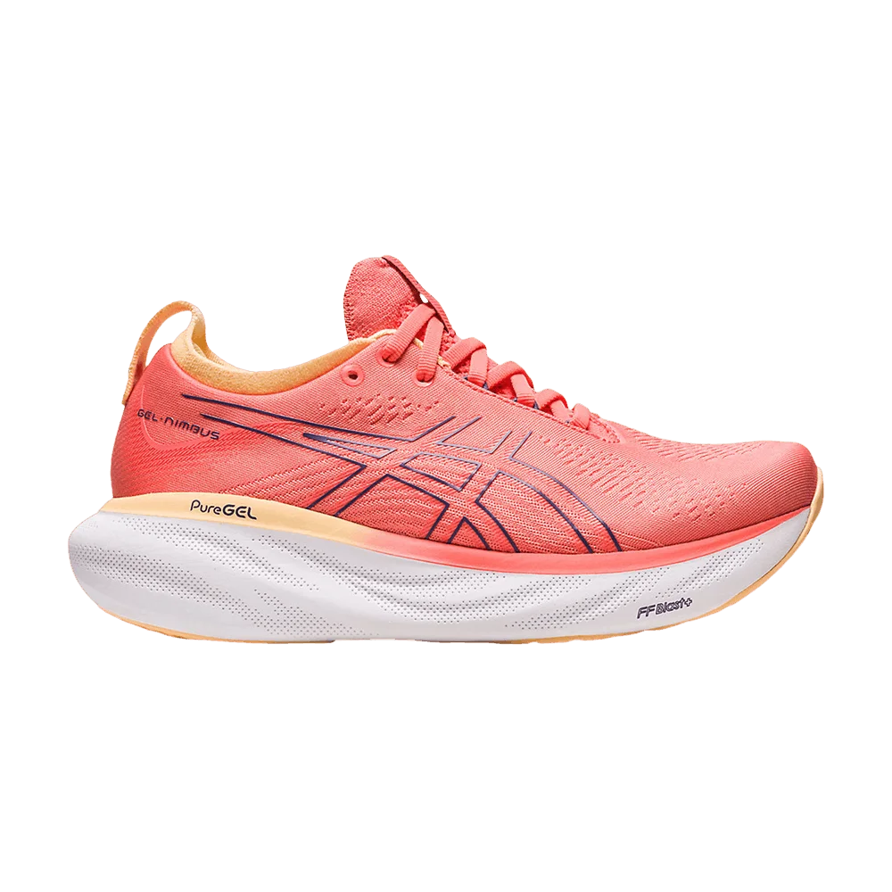 Кроссовки Asics Wmns Gel Nimbus 25 Wide 'Papaya Dusty Purple'