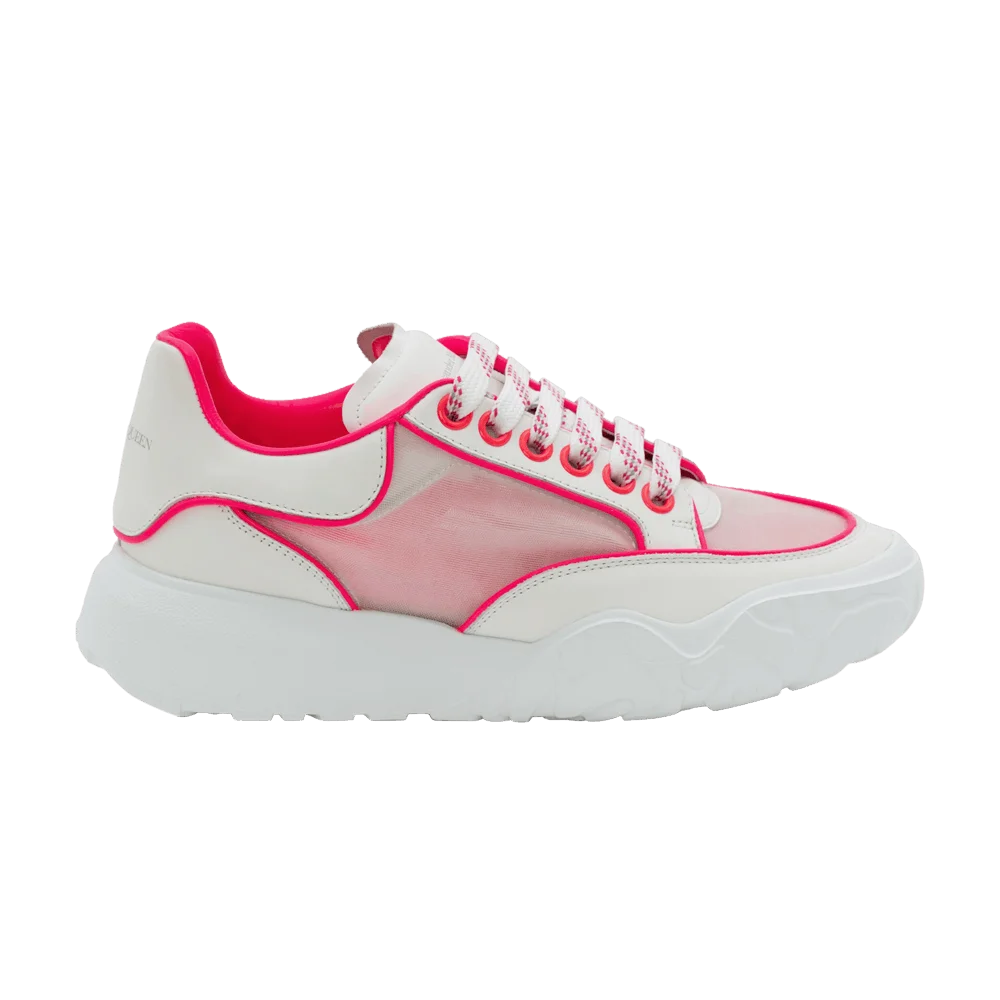 Krossovki-Alexander-McQueen-Wmns-Court-Trainer-Neon-Pink