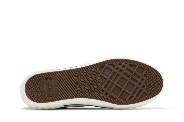 Кроссовки Burberry Check Cotton Sneakers 'Archive Beige'