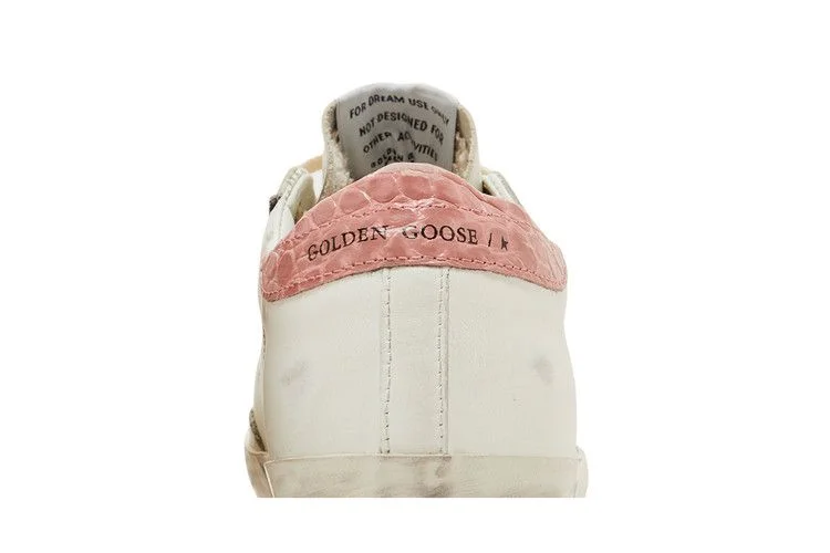 Кроссовки Golden Goose Wmns Superstar 'White Silver Pink'