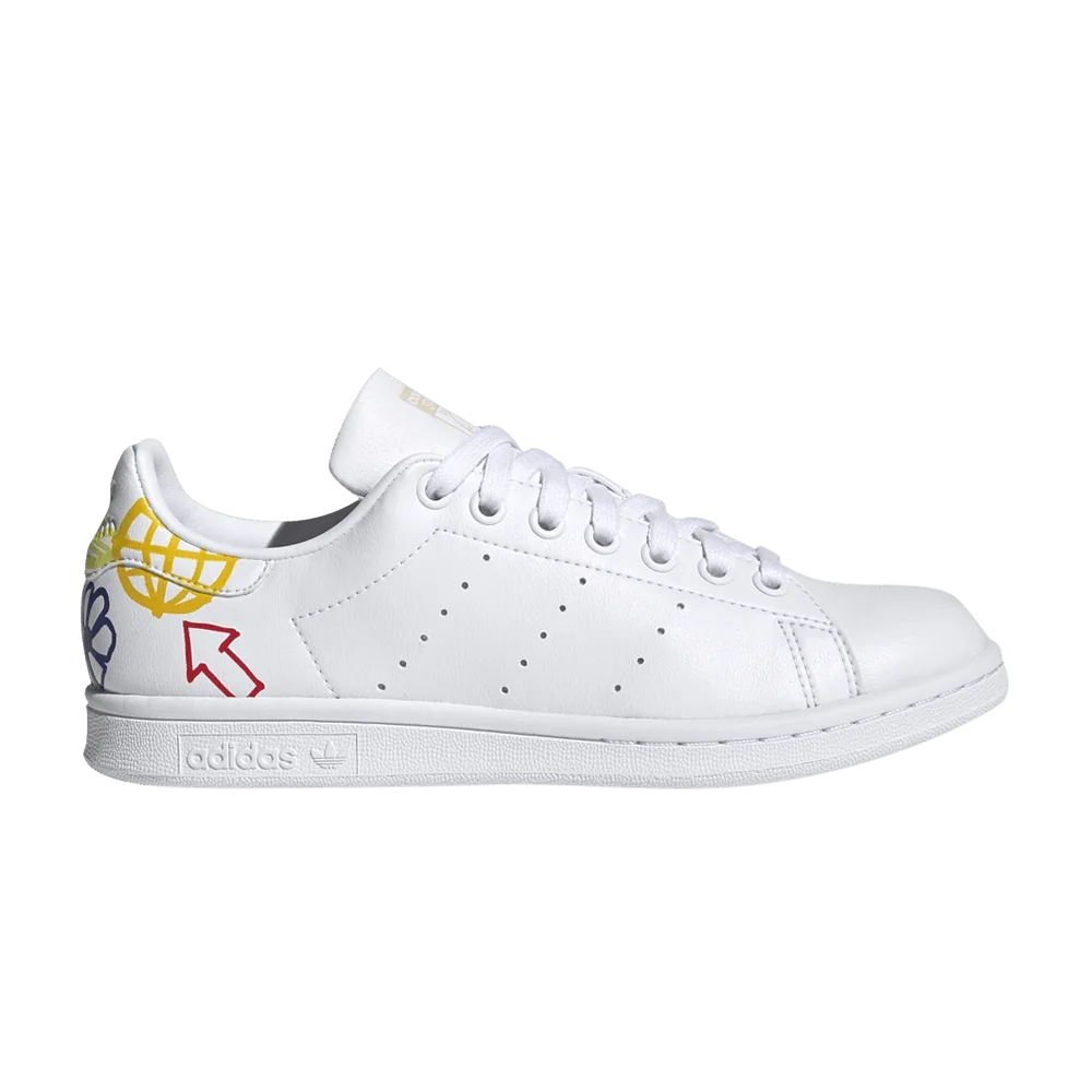 Krossovki-Adidas-Wmns-Stan-Smith-Doodle
