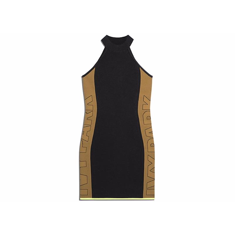 Платье adidas Ivy Park Knit Logo Dress Black/Mesa