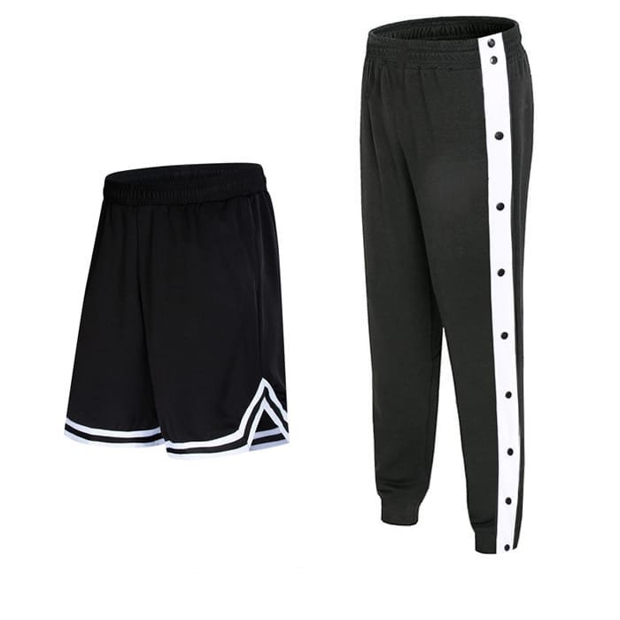 Баскетбольные шорты Daiong White Stripe Pants Set