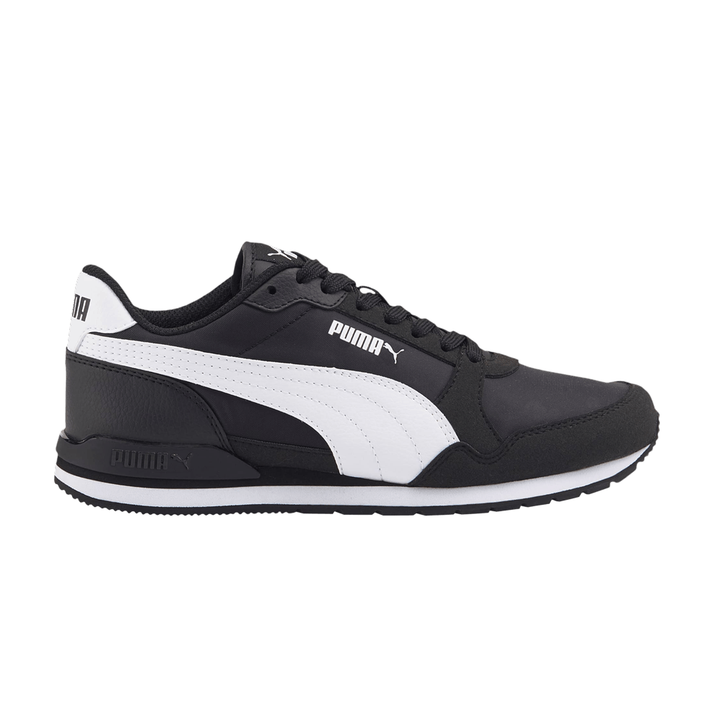 Кроссовки Puma ST Runner v3 Nylon Big Kid 'Black White'