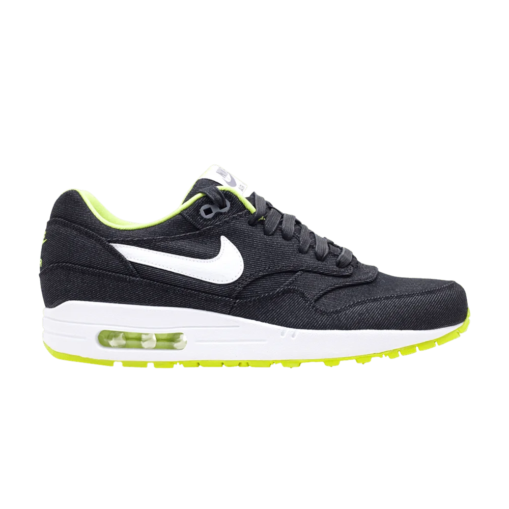 Krossovki-Nike-Air-Max-1-Premium-Black-Denim-Cyber