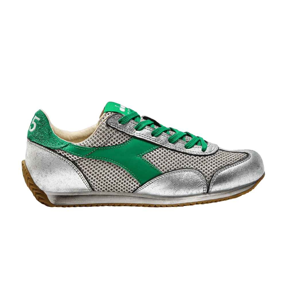 Кроссовки Diadora Equipe Stellar SW 'Silver Green Peas Cream'