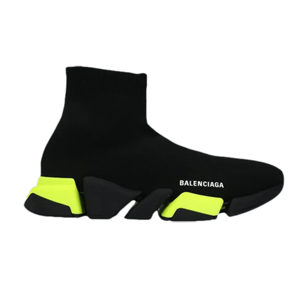 Krossovki-Balenciaga-Speed-2.0-Sneaker-Black-Fluo-Yellow