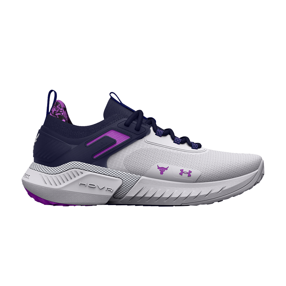 Кроссовки Under Armour Wmns Project Rock 5 Disrupt 'White Midnight Navy'