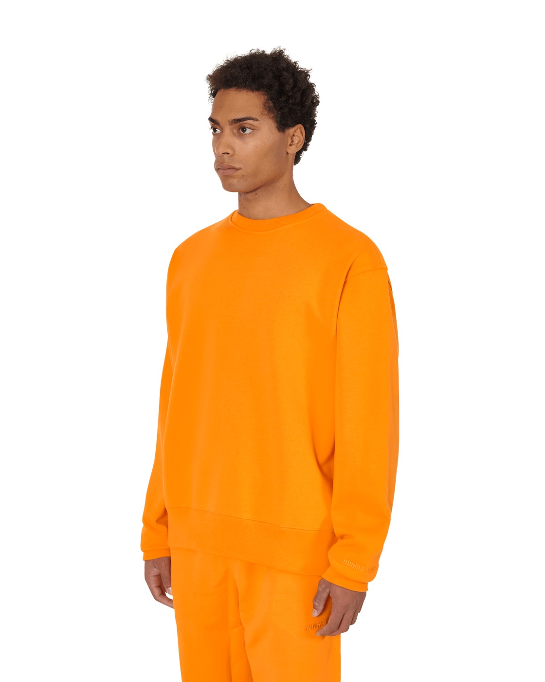 Свитшот adidas Pharrell Williams Basics Crewneck Sweatshirt Bright Orange