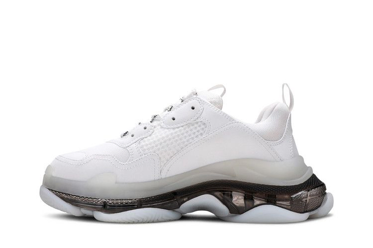 Кроссовки Balenciaga Triple S Sneaker 'Clear Sole - White Black'