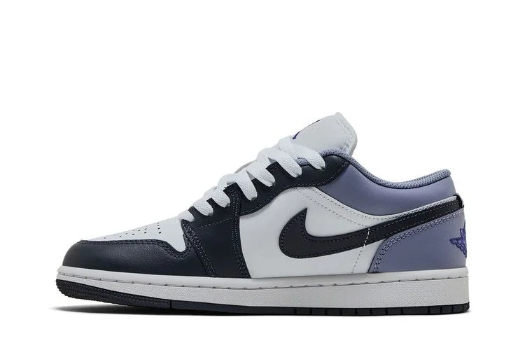 Кроссовки Air Jordan 1 Low 'White Indigo Haze'