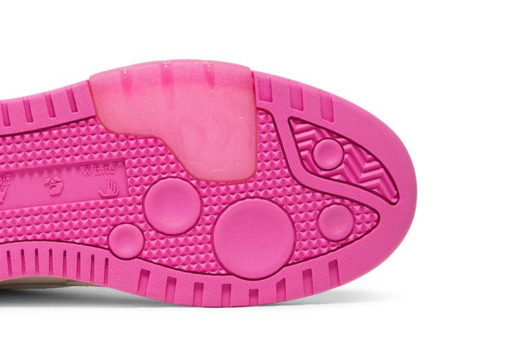 Кроссовки Off-White Wmns Out of Office 'For Walking - White Fuchsia'
