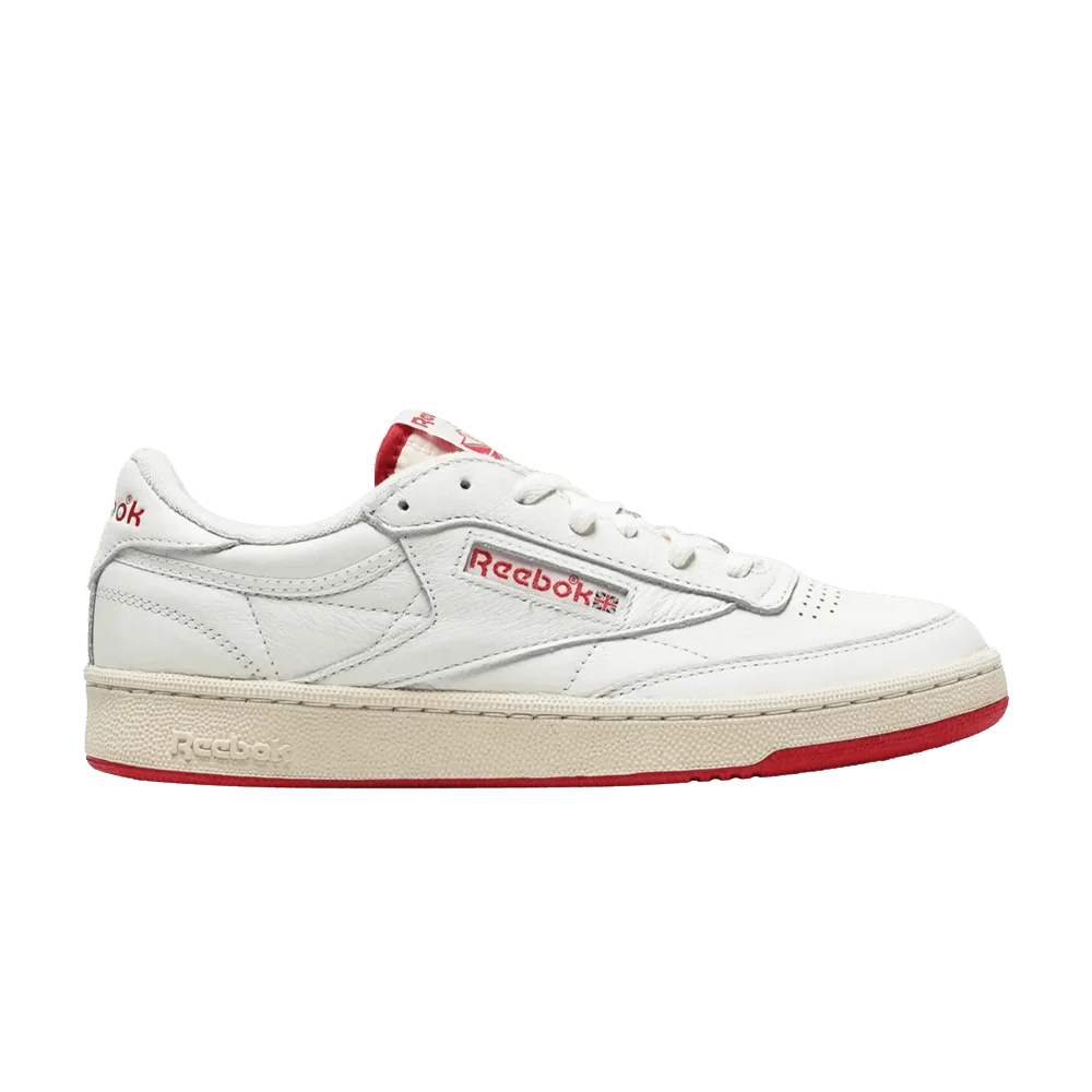 Krossovki-Reebok-Club-C-85-Vintage-Chalk-Vector-Red