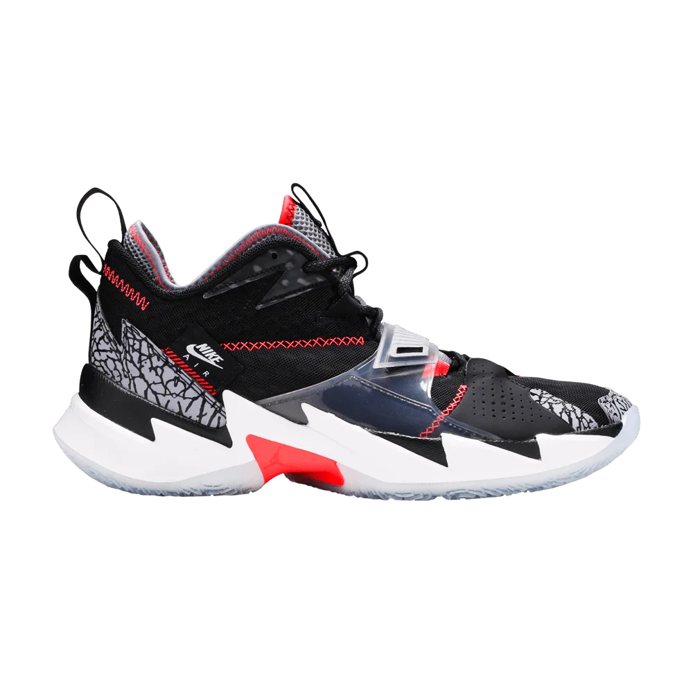 Кроссовки Air Jordan Why Not Zer0.3 PF 'Black Cement'