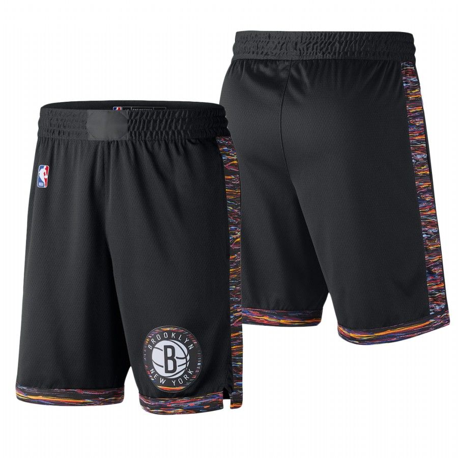2018-19-Brooklyn-Nets-Black-City-Shorts