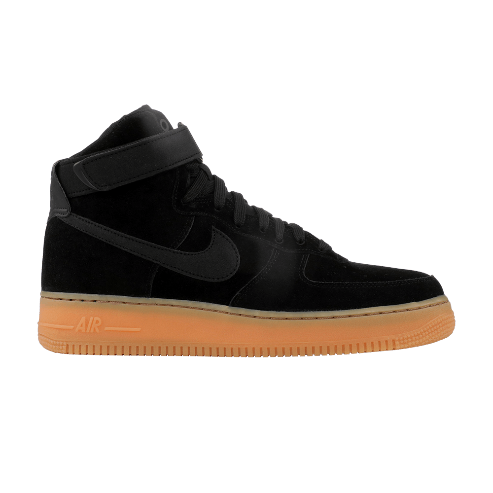 Кроссовки Nike Air Force 1 High 07 LV8 Suede 'Black Gum'