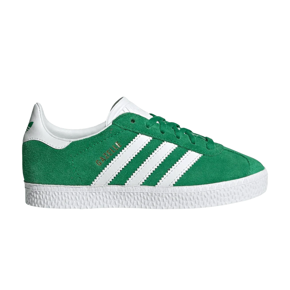 Krossovki-Adidas-Gazelle-C-Green-White