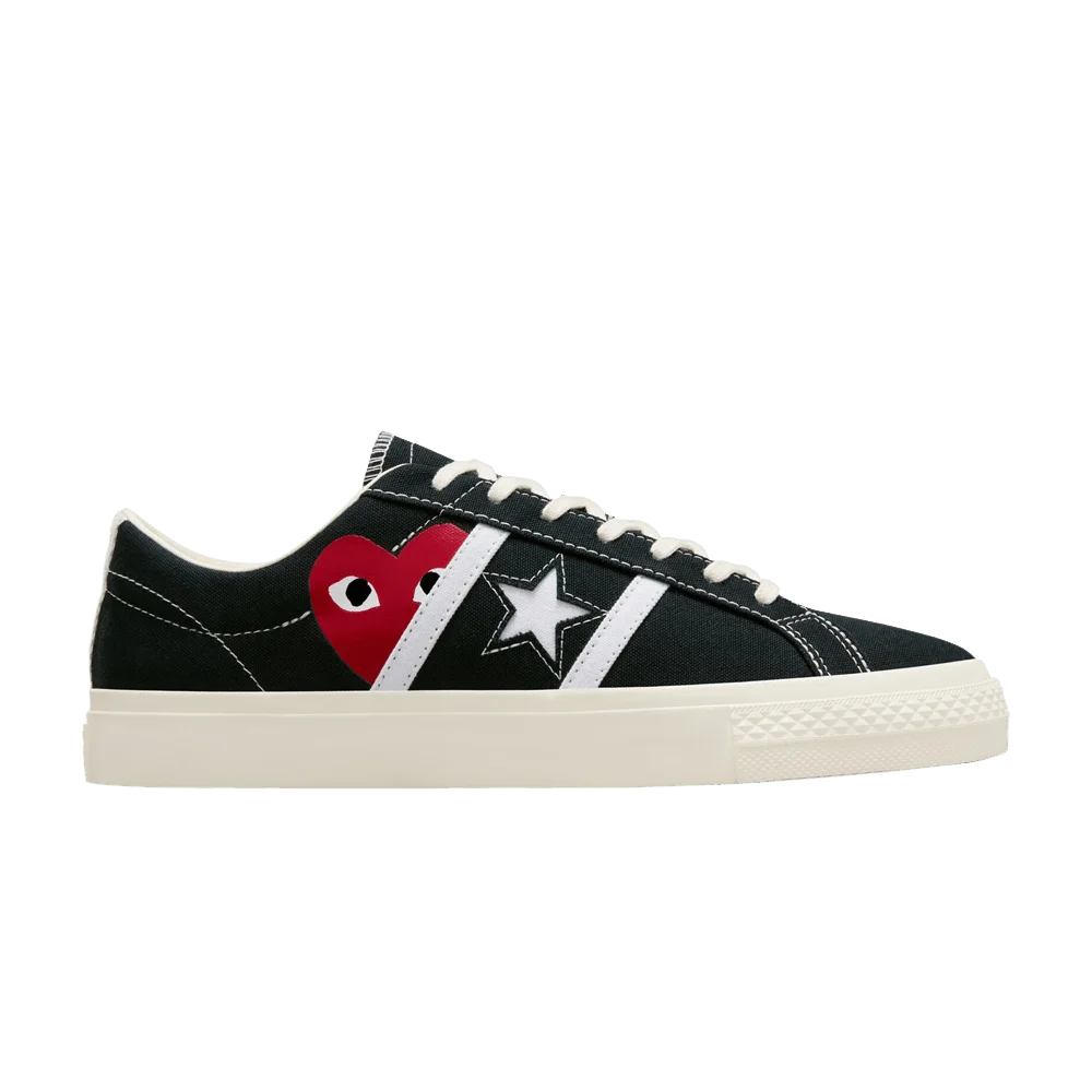 Кроссовки Comme des Garçons PLAY x Converse One Star Academy Pro 'Black Egret'